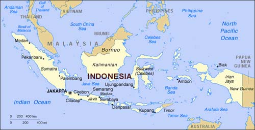  map of indonesian islands